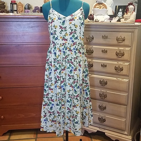 old navy fit and flare midi dress
